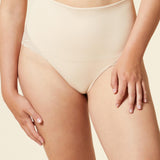 Etam power lace byetam - culotte th in beige