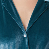 Etam velvety - chemise in vert sapin