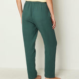 Etam cirus - pantalon 7-8 in fir green