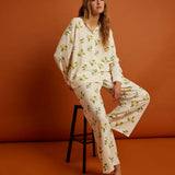 Etam citron - pantalon 7-8 in ecru