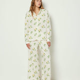 Etam citron - pantalon 7-8 in ecru