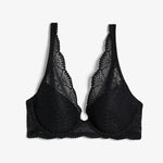 Etam idole n6 triangle bra in black