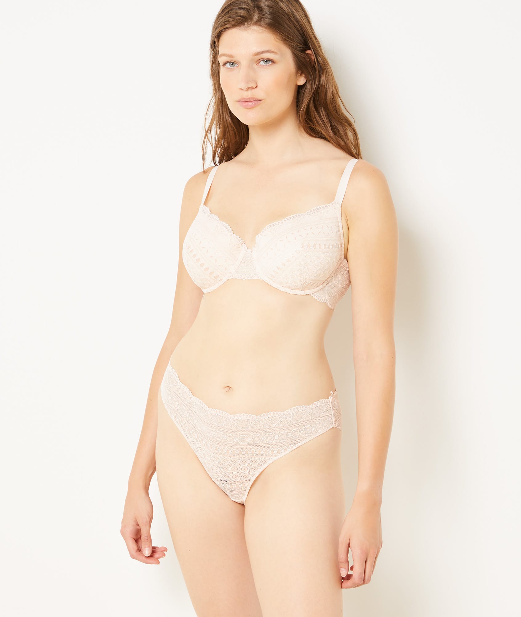Etam idole n4 classique bra in powder pink