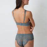 Etam dream n8 triangle bra in anthracite