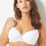 Etam idole n4 classique bra in white