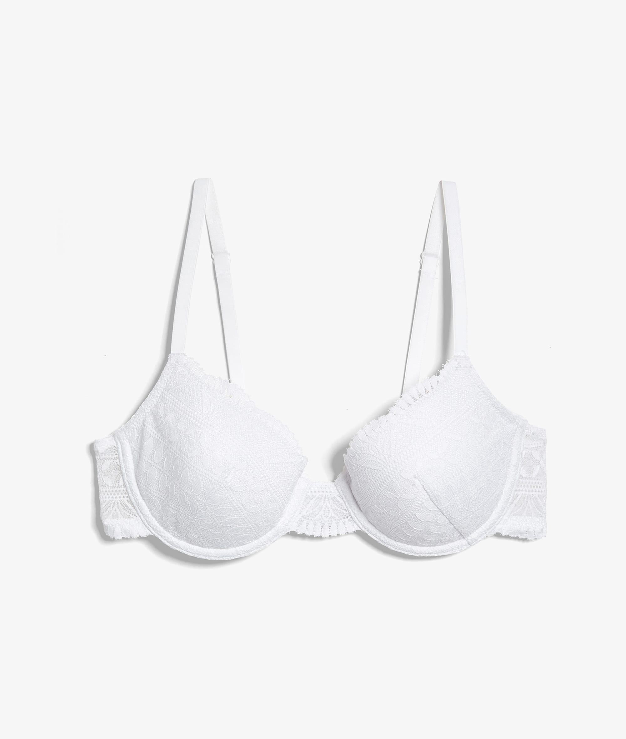 Etam idole n4 classique bra in white