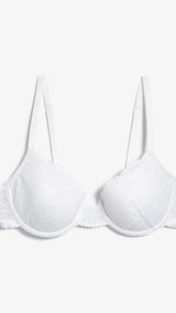 Etam idole n4 classique bra in white