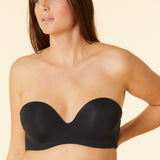 Etam pure fit cf bandeau d bra in black