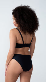 Etam pure fit cf bandeau d bra in black