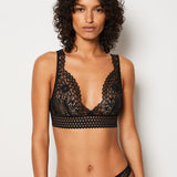 Etam dream n8 triangle bra in black
