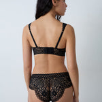 Etam dream n8 triangle bra in black