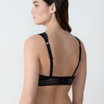 Etam dream n8 triangle bra in black