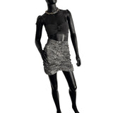H&M animal skirt in multi-colour