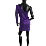 Primark sequin dress in purple