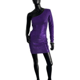 Primark sequin dress in purple