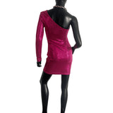 Primark sequin dress in pink