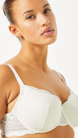 Etam idole n4 classique bra in pearl