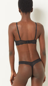 Etam idole string in black