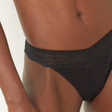 Etam idole string in black
