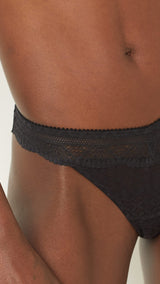 Etam idole string in black