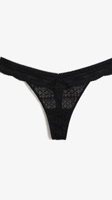 Etam idole string in black