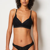 Etam dream tanga in black