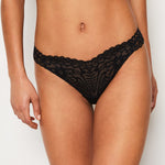 Etam dream tanga in black