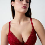 Etam declaration n5 classique bra in red