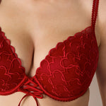 Etam declaration n5 classique bra in red