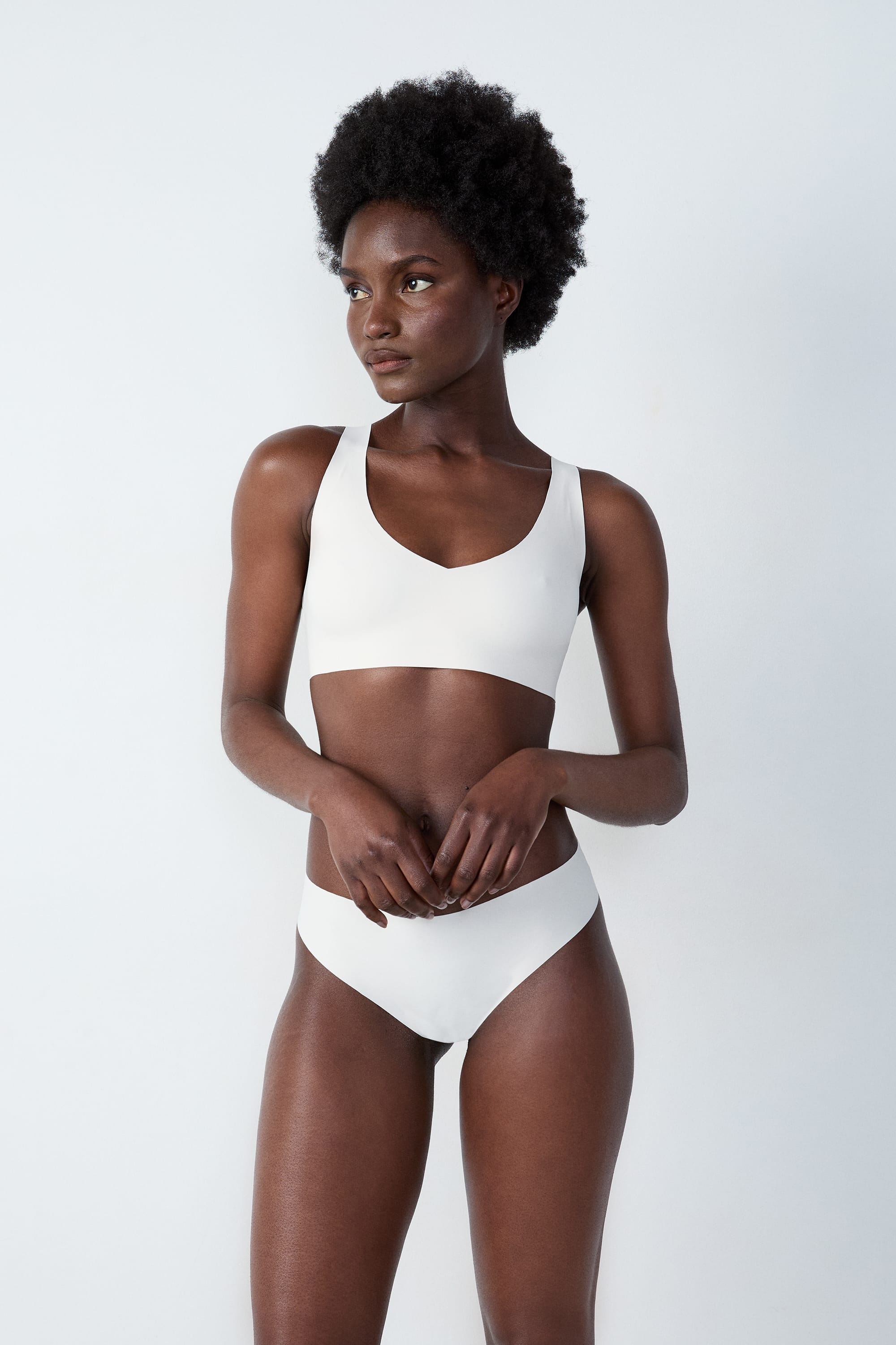 Etam pure fit brassiere bra in ecru