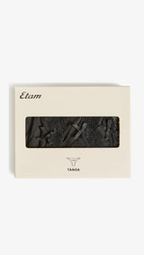 Etam jim micro 3 tangas in black