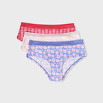 Etam jackie lace 3 shorties 0425 in candy pink