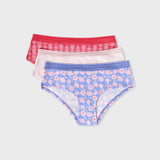 Etam jackie lace 3 shorties 0425 in candy pink