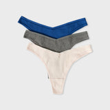 Etam john 3 tangas in royal blue