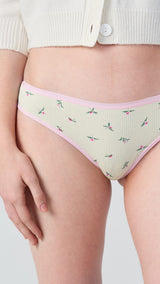 Etam johnnie 3 slips in pale yellow