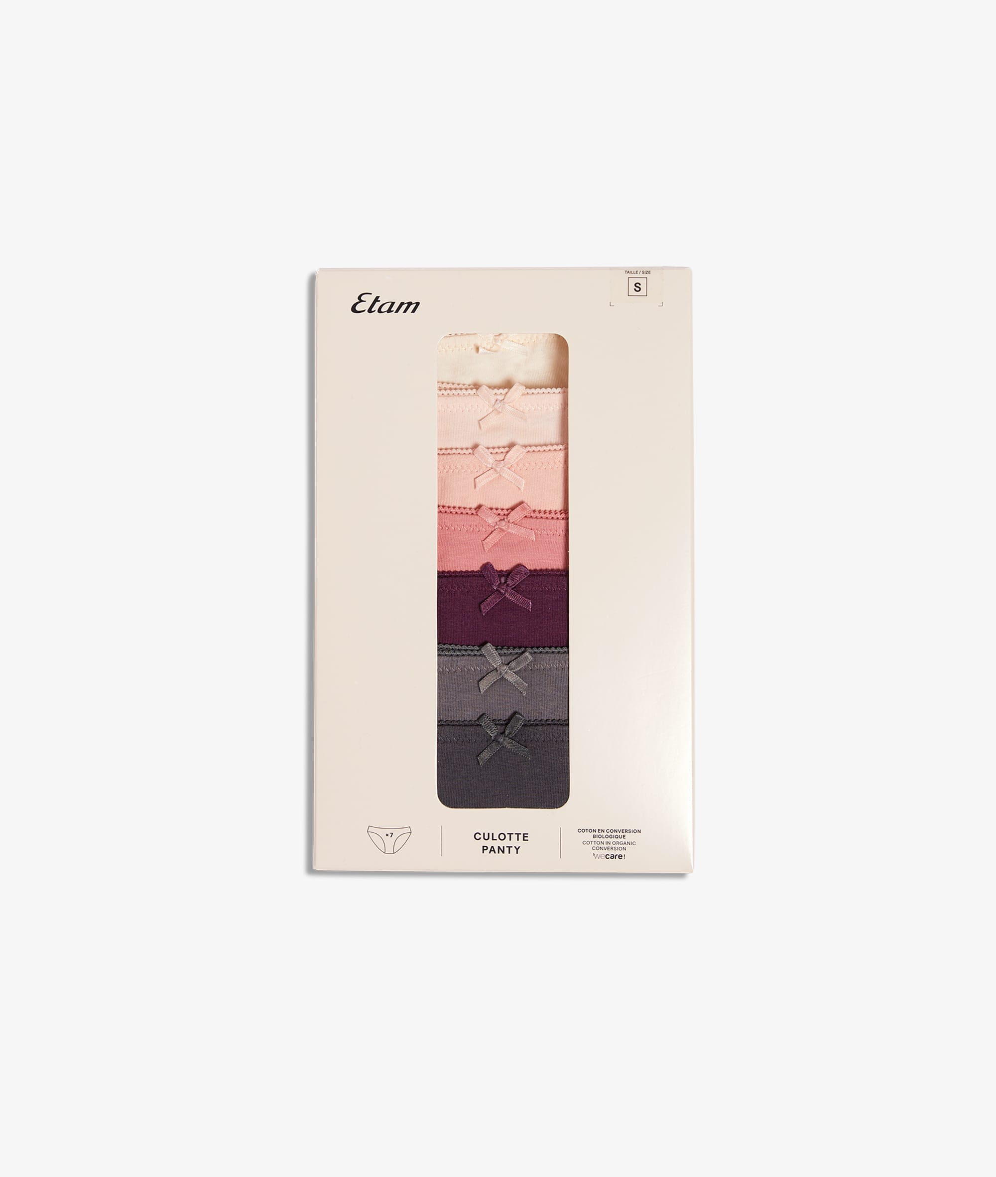 Etam jackie 7 slips in multicolor