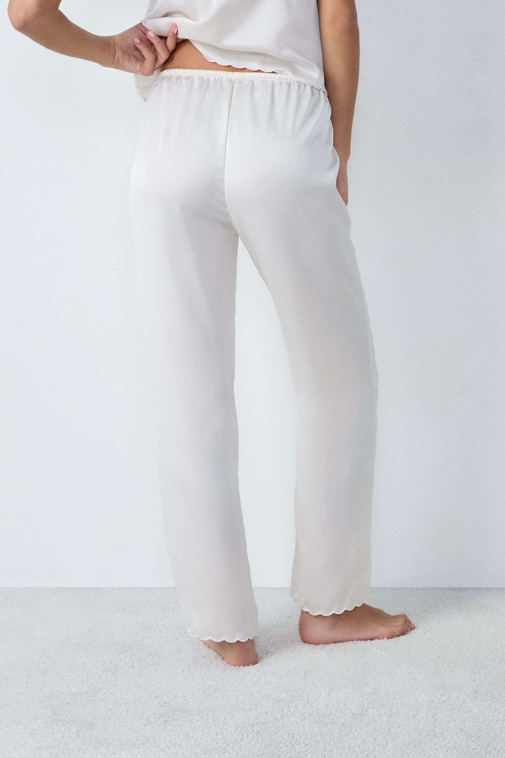 Etam rowan pantalon in ecru