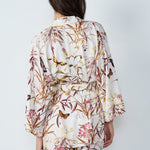 Etam paco deshabille in pink print