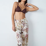 Etam paco pantalon in pink print