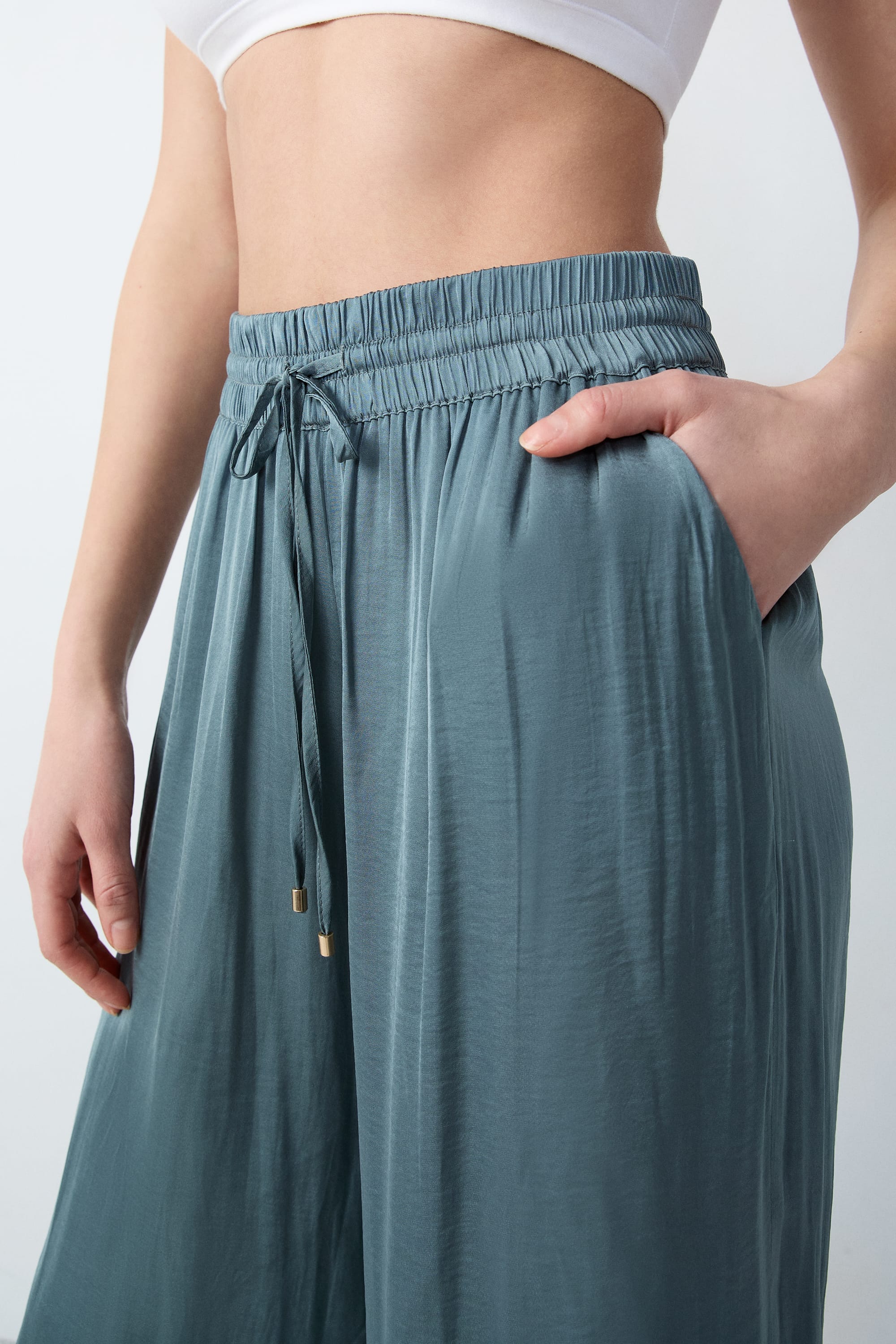 Etam cheeta pantalon 0425 in nile green