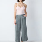 Etam rhett pantalon in green print