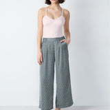 Etam rhett pantalon in green print