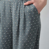 Etam rhett pantalon in green print