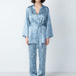 Etam reese pyjama 3 pieces spe in green print