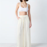 Etam cheeta pantalon 0425 in pale yellow