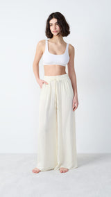 Etam cheeta pantalon 0425 in pale yellow