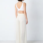 Etam cheeta pantalon 0425 in pale yellow