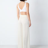 Etam cheeta pantalon 0425 in pale yellow