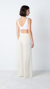 Etam cheeta pantalon 0425 in pale yellow