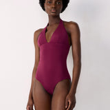 Etam sculpt 1 piece sa in garnet bordeaux